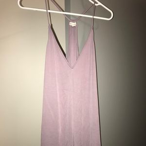lilac shift dress - urban outfitters
